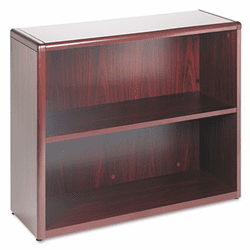 HON10752N 10700 Series Bookcase, 2 Shelves, 36w x 13-1/8d x 29-5/8h, Mahogany By HON COMPANY