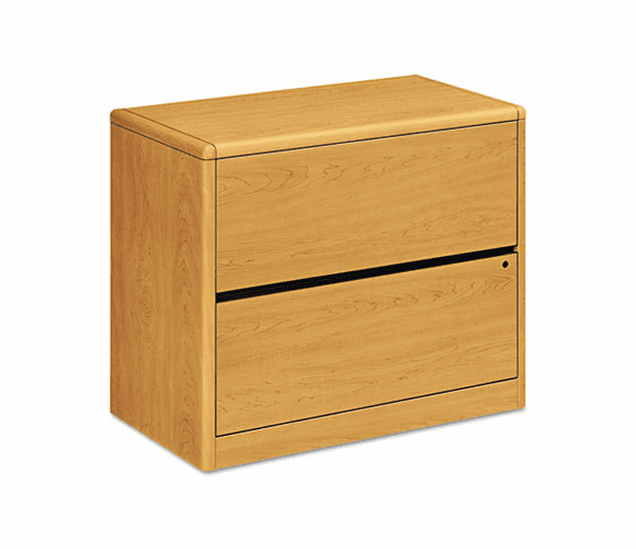 HON10762C 10700 Series Two-Drawer Lateral File, 36w x 20d x 29-1/2h, Harvest By HON COMPANY