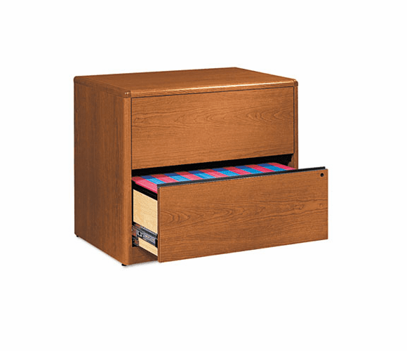 HON10762H 10700 Series Two-Drawer Lateral File, 36w x 20d x 29-1/2h, Bourbon Cherry By HON COMPANY