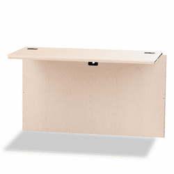 HON10770DD 10700 Series Bridge, 47w x 24d x 29-1/2h, Natural Maple By HON COMPANY