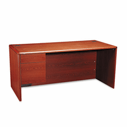 HON10784LJJ 10700 L-Workstation Desk, 3/4-Left Pedestal, 66w x 30d x 29-1/2h, Henna Cherry By HON COMPANY