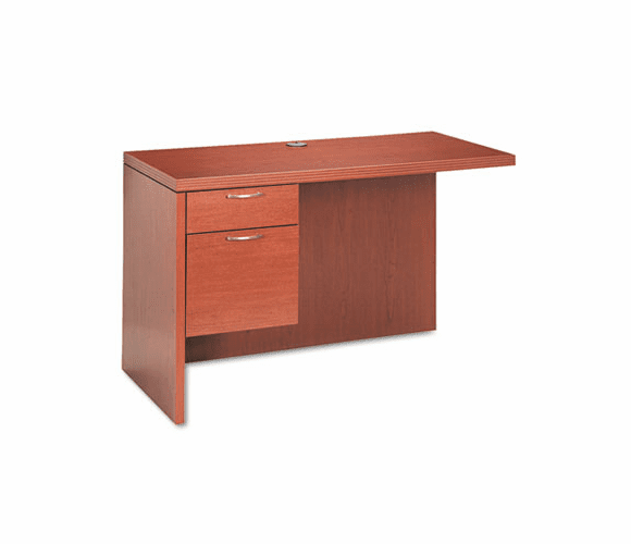 HON11516LABHH Valido 11500 Series Left Return, 48w x 24d x 29-1/2h, Bourbon Cherry By HON COMPANY