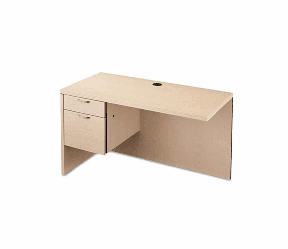 HON11516LAFDD Valido 11500 Series Left Return, 48w x 24d x 29-1/2h, Natural Maple By HON COMPANY