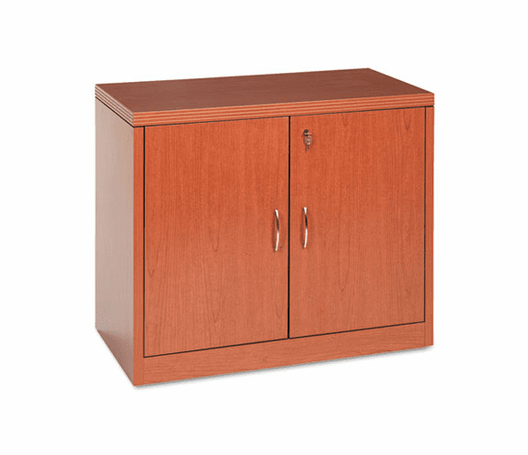 HON115291ABHH 11500 Series Valido Storage Cabinet w/Doors, 36w x 20d x 29-1/2h, Bourbon Cherry By HON COMPANY