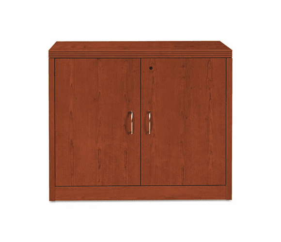 HON115291ABJJ 11500 Series Valido Storage Cabinet w/Doors, 36 x 20 x 29-1/2, Henna Cherry By HON COMPANY