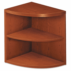 HON115520AXJJ Valido 11500 Series 2-Shelf End Cap Bookcase, 24w x 24d x 29-1/2h, Henna Cherry By HON COMPANY