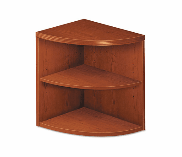 HON115520AXJJ Valido 11500 Series 2-Shelf End Cap Bookcase, 24w x 24d x 29-1/2h, Henna Cherry By HON COMPANY