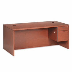HON11585RABHH Valido 11500 Series Right Pedestal Desk, 72w x 36d x 29-1/2h, Bourbon Cherry By HON COMPANY