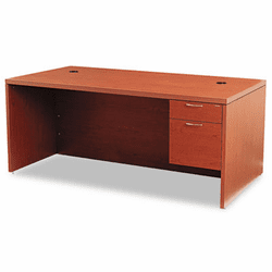 HON11585RABJJ Valido 11500 Series Right Pedestal Desk, 72w x 36d x 29-1/2h, Henna Cherry By HON COMPANY