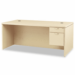 HON11585RAFDD Valido 11500 Series Right Pedestal Desk, 72w x 36d x 29-1/2h, Natural Maple By HON COMPANY
