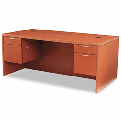 HON11593ABJJ Valido 11500 Series Double Pedestal Desk, 72w x 36d x 29-1/2h, Henna Cherry By HON COMPANY