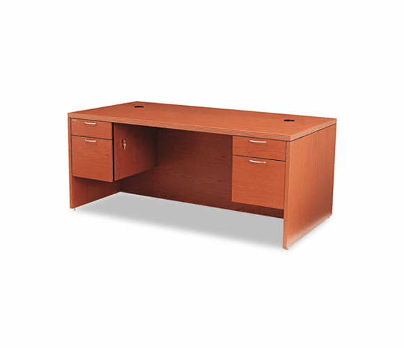 HON11593ABJJ Valido 11500 Series Double Pedestal Desk, 72w x 36d x 29-1/2h, Henna Cherry By HON COMPANY