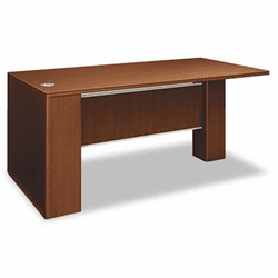 HON11822LFF Attune Left Peninsula, Laminate Modesty Panel, 72w x 36d x 29-1/2h, Shaker CY By HON COMPANY