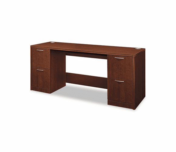 HON11841FF Attune Series Credenza With Kneespace, 72w x 24d x 29-1/2h, Shaker Cherry By HON COMPANY