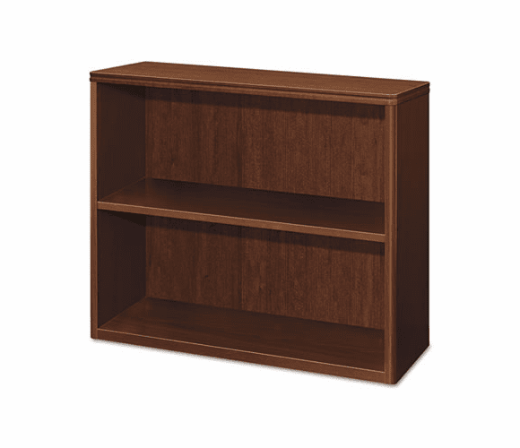 HON11852FF Attune Series Bookcase, 2 Shelves, 36w x 13-1/8d x 29-5/8h, Shaker Cherry By HON COMPANY