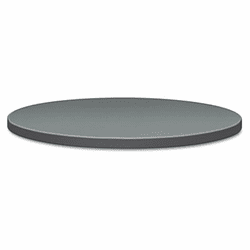 HON1320A9S Self-Edge Round Hospitality Table Top, 30" Dia., Steel Mesh Pattern, Charcoal By HON COMPANY