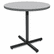 HON1320A9S Self-Edge Round Hospitality Table Top, 30" Dia., Steel Mesh Pattern, Charcoal By HON COMPANY