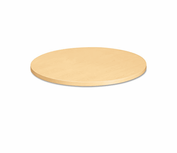 HON1320DD Self-Edge Round Hospitality Table Top, 30" Diameter, Natural Maple By HON COMPANY