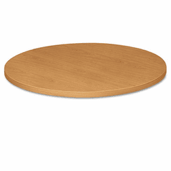 HON1321CC Self-Edge Round Hospitality Table Top, 36" Diameter, Harvest By HON COMPANY