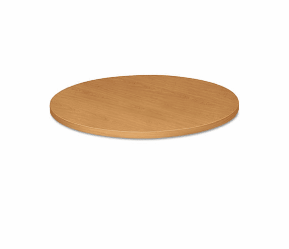 HON1321CC Self-Edge Round Hospitality Table Top, 36" Diameter, Harvest By HON COMPANY