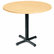 HON1321DD Self-Edge Round Hospitality Table Top, 36" Diameter, Natural Maple By HON COMPANY