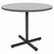 HON1322A9S Self-Edge Round Hospitality Table Top, 42" Dia., Steel Mesh Pattern, Charcoal By HON COMPANY
