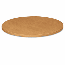 HON1322CC Self-Edge Round Hospitality Table Top, 42" Diameter, Harvest By HON COMPANY