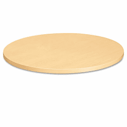 HON1322DD Self-Edge Round Hospitality Table Top, 42" Diameter, Natural Maple By HON COMPANY