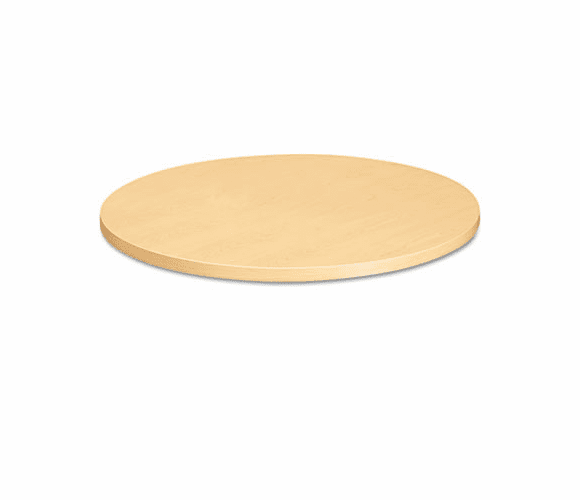 HON1322DD Self-Edge Round Hospitality Table Top, 42" Diameter, Natural Maple By HON COMPANY
