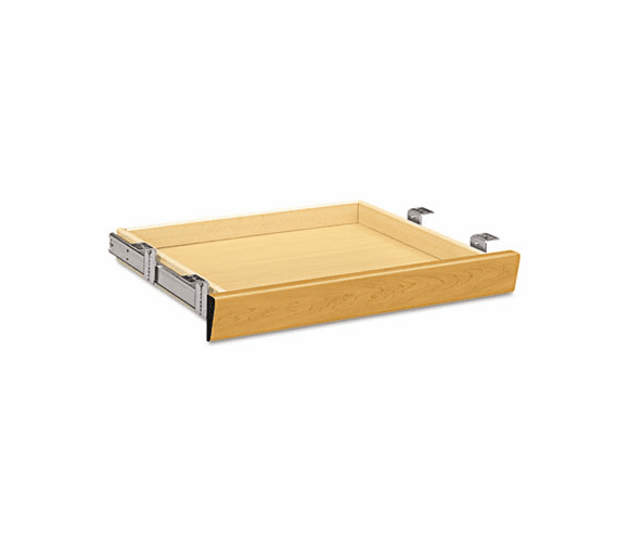 HON1522C Laminate Angled Center Drawer, 22w x 15-3/8d x 2-1/2h, Harvest By HON COMPANY