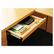 HON1522C Laminate Angled Center Drawer, 22w x 15-3/8d x 2-1/2h, Harvest By HON COMPANY