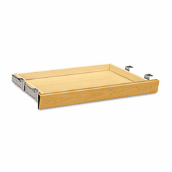 HON1526C Laminate Angled Center Drawer, 26w x 15-3/8d x 2-1/2h, Harvest By HON COMPANY