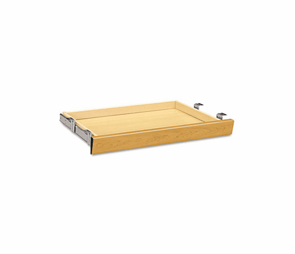 HON1526C Laminate Angled Center Drawer, 26w x 15-3/8d x 2-1/2h, Harvest By HON COMPANY
