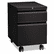 HON15923RLP Flagship Mobile Box/File Pedestal, Full Radius Pull, 22-7/8" Deep, Black By HON COMPANY