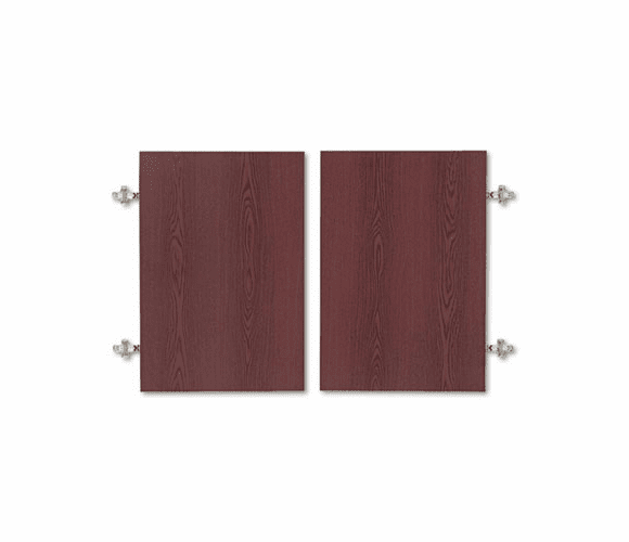 HON1801N Optional Doors for 1870/1890 Series Laminate Bookcases, 36w x 25-3/4h, Mahogany By HON COMPANY