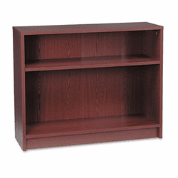 HON1871N 1870 Series Bookcase, 2 Shelves, 36w x 11-1/2d x 29-7/8h, Mahogany By HON COMPANY