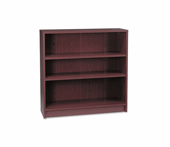 HON1872N 1870 Series Bookcase, 3 Shelves, 36w x 11-1/2d x 36-1/8h, Mahogany By HON COMPANY