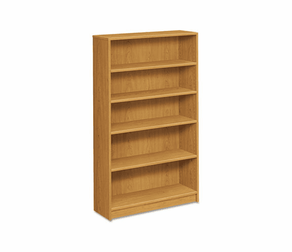 HON1875C 1870 Series Bookcase, 5 Shelves, 36w x 11-1/2d x 60-1/8h, Harvest By HON COMPANY