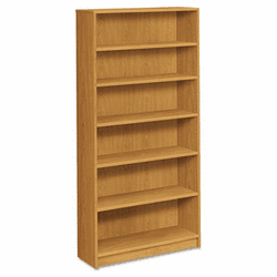 HON1876C 1870 Series Bookcase, 6 Shelves, 36w x 11-1/2d x 72-5/8h, Harvest By HON COMPANY