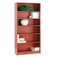 HON1876J 1870 Series Bookcase, 6 Shelves, 36w x 11-1/2d x 72-5/8h, Henna Cherry By HON COMPANY