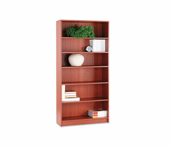 HON1876J 1870 Series Bookcase, 6 Shelves, 36w x 11-1/2d x 72-5/8h, Henna Cherry By HON COMPANY