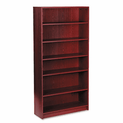 HON1876N 1870 Series Bookcase, 6 Shelves, 36w x 11-1/2d x 72-5/8h, Mahogany By HON COMPANY