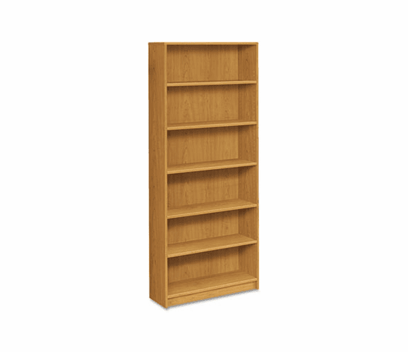 HON1877C 1870 Series Bookcase, 6 Shelves, 36w x 11-1/2d x 84h, Harvest By HON COMPANY