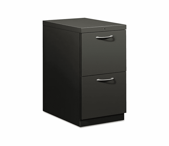 HON18823AS Flagship Mobile File/File Pedestal, Arch Pull, 22-7/8d, Charcoal By HON COMPANY