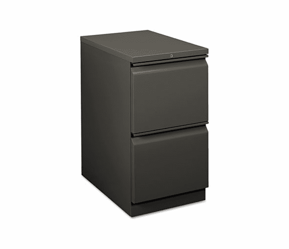 HON18823RS Flagship Mobile File/File Pedestal, Full Radius Pull, 22-7/8d, Charcoal By HON COMPANY