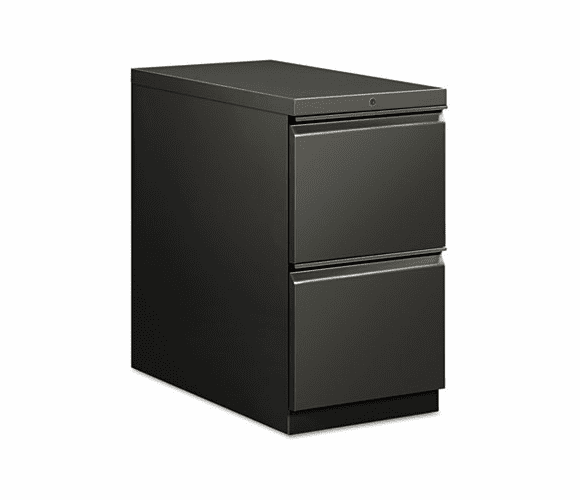 HON18830RS Flagship Mobile File/File Pedestal, Full Radius Pull, 28-7/8d, Charcoal By HON COMPANY