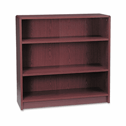 HON1892N 1890 Series Bookcase, 3 Shelves, 36w x 11-1/2d x 36-1/8h, Mahogany By HON COMPANY