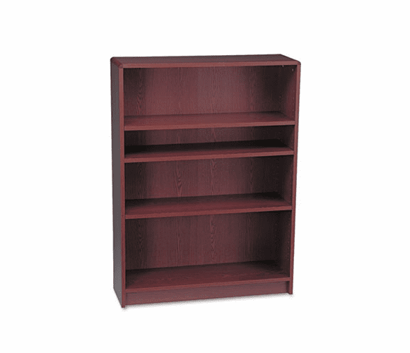 HON1894N 1890 Series Bookcase, 4 Shelves, 36w x 11-1/2d x 48-3/4h, Mahogany By HON COMPANY