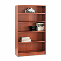 HON1895J 1890 Series Bookcase, 5 Shelves, 36w x 11-1/2d x 60-1/8h, Henna Cherry By HON COMPANY