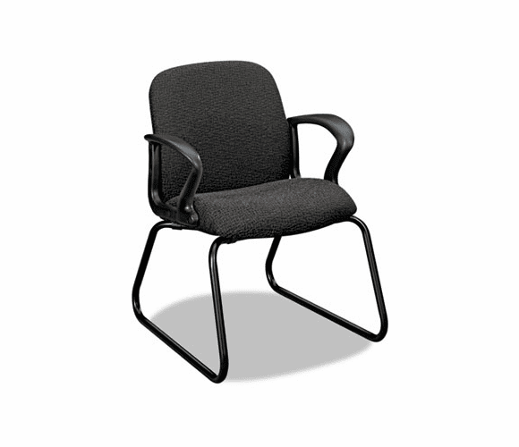HON2073BW19T Gamut Series Sled Base Guest Chair, Iron Gray By HON COMPANY